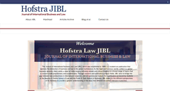 Desktop Screenshot of hofstrajibl.org